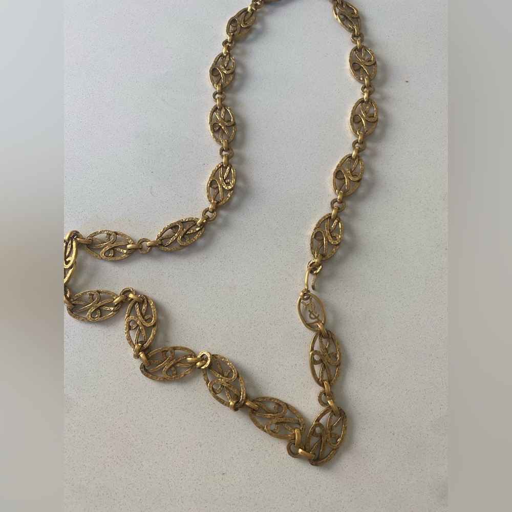 Ysl vintage necklace